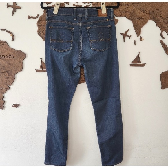 Lucky Brand Sofia Skinny Jeans Dark Wash Ultra Curvy Fit Womens Size 8 - Picture 3 of 11